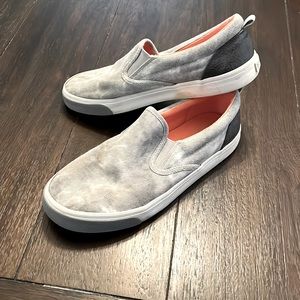 Used Old Navy Smokey Grey Tie Dye Shoes In Boys Size 5